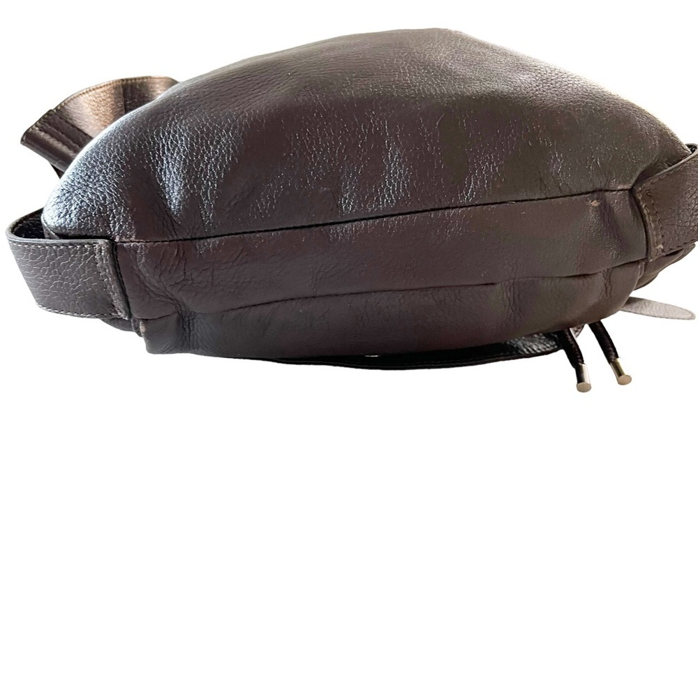 alexandra biagiotte for bottega giotti firenze brown messenger bag - Picture 3 of 14